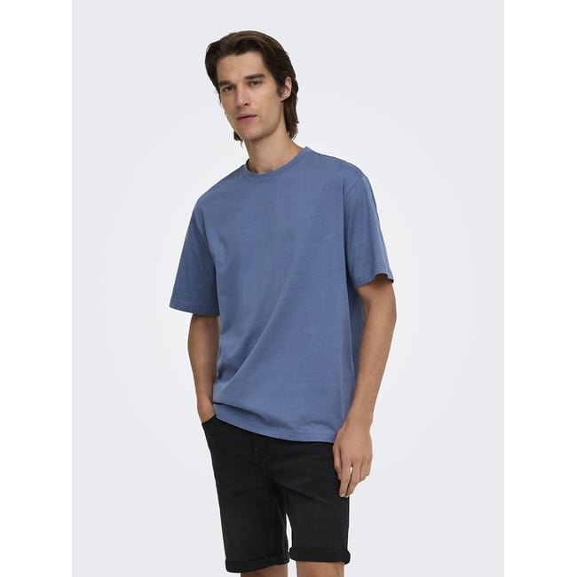 T-shirt ampia girocollo - ONLY & SONS