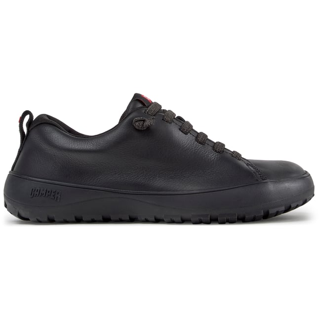 Baskets Peu Serra Smooth Leather noir 001 <span itemprop=