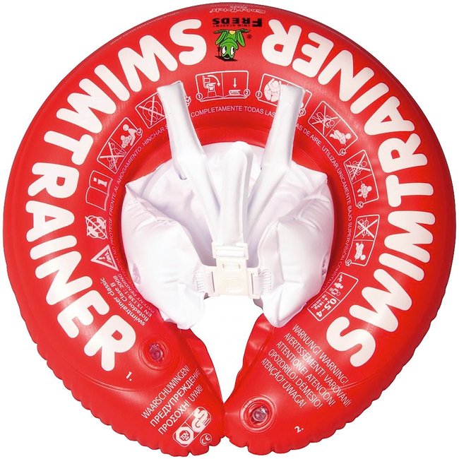 Bouée pour bébé apprentissage Swimtrainer rouge <span itemprop=