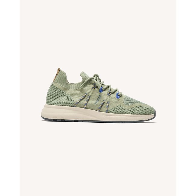 Basket running HEARTWOOD HEARTWOOD kaki clair <span itemprop=