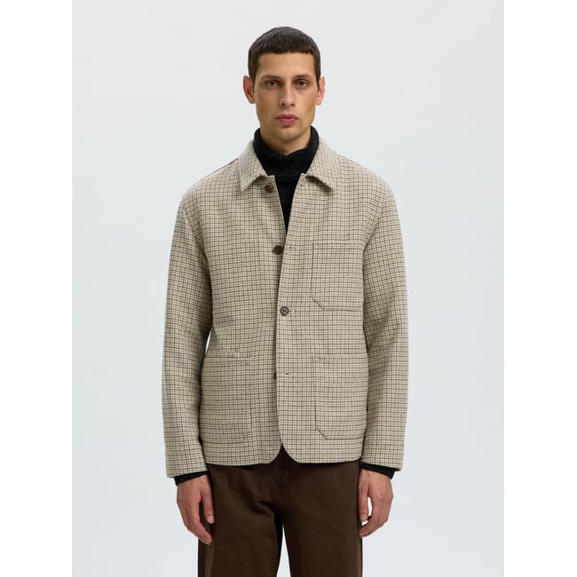 Blazer gris - light grey melange <span itemprop=