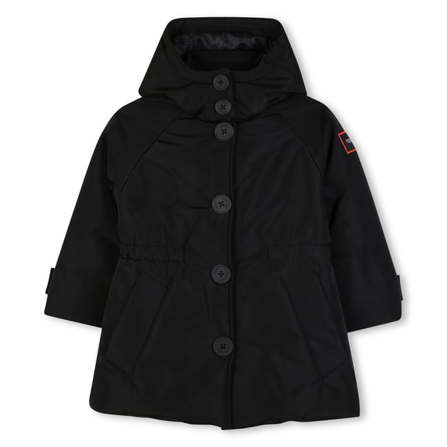 Parka à capuche black <span itemprop=
