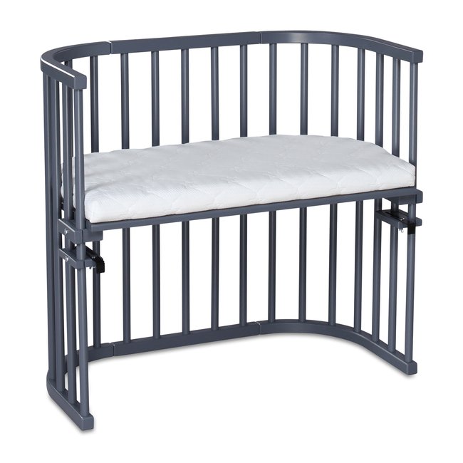 Lit berceau Cododo avec matelas - BabyBay Original Gris - BABYBAY