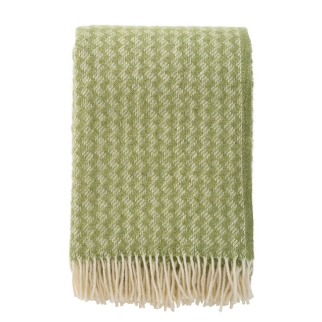 Plaid classique laine d'agneau brossée  PALAZZO - KLIPPAN