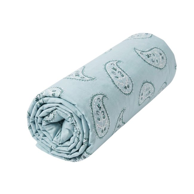 Drap Housse   Percale De Coton - BASTIDE motifs <span itemprop=
