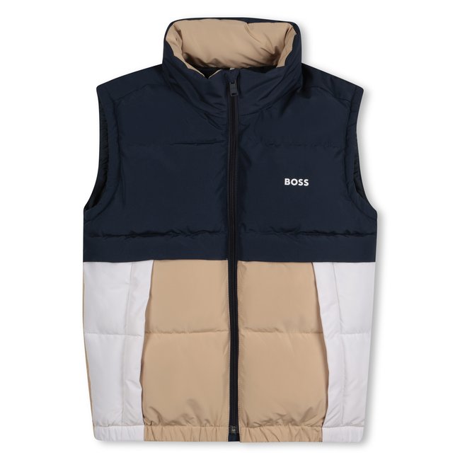 Doudoune zippée sans manche - BOSS KIDSWEAR