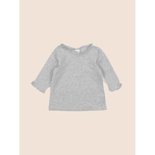 Tee-shirt - Très bon état gris <span itemprop=