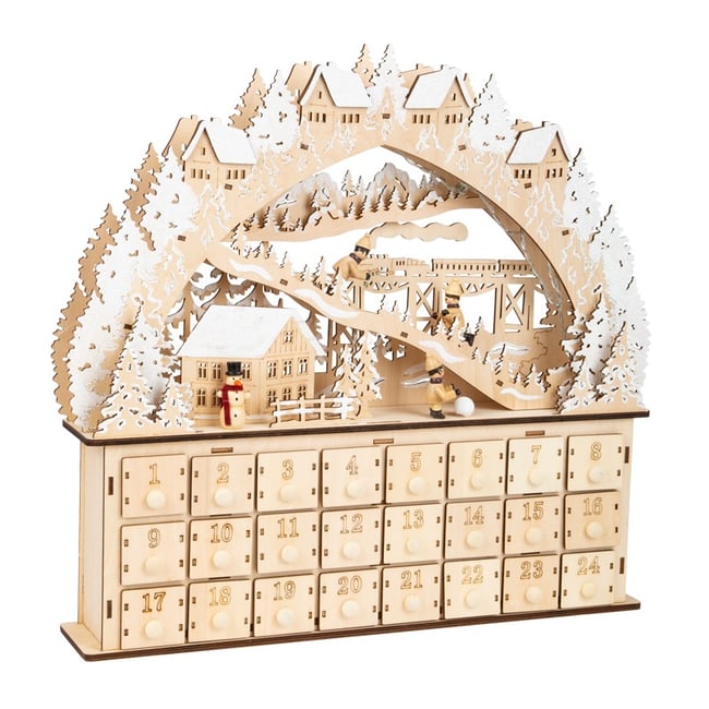 Calendrier de l'Avent Plaisir du ski - SMALL FOOT COMPANY