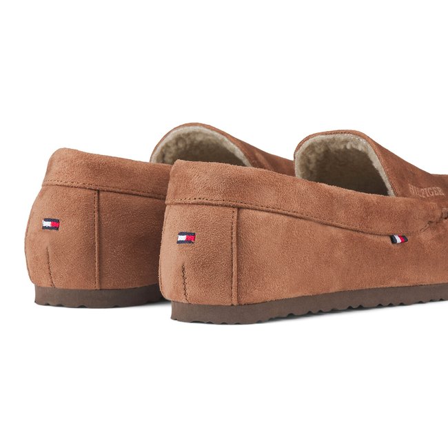 Slippers cognac Tommy Hilfiger La Redoute