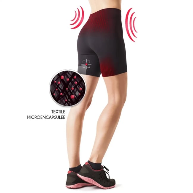 Panty Fit Active gainant minceur noir <span itemprop=