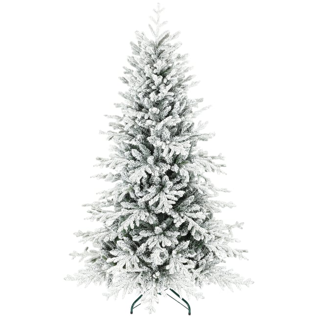 Sapin de Noël Plastique Vert Couleur vert <span itemprop=