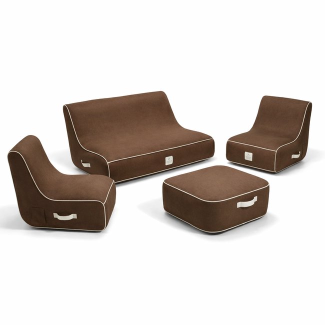 Salon de jardin gonflable en olefin couleur vert d'eau - COCO LOUNGE