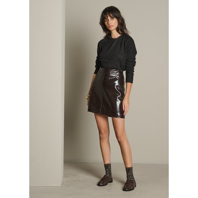 Pull drapé à manches longues - LOLALIZA