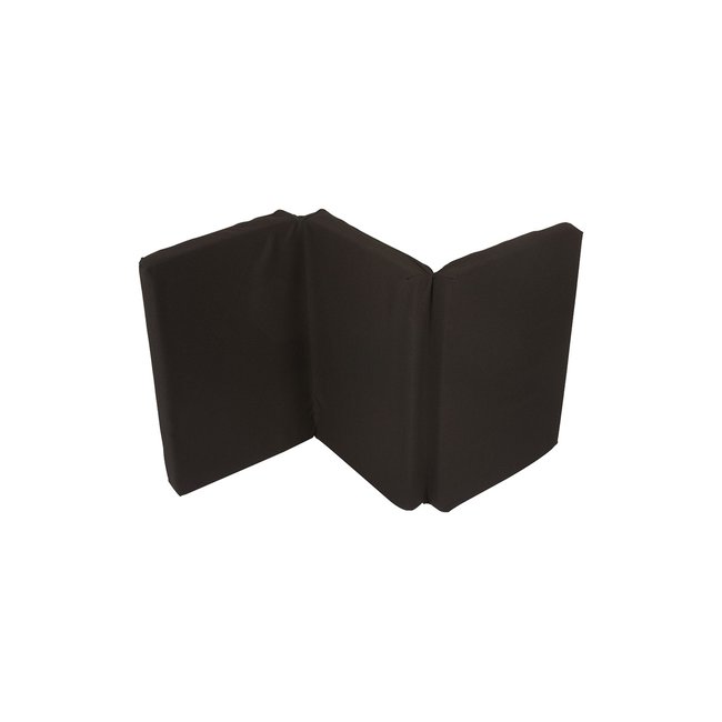 Matelas supplémentaire microfibre gris Couleur noir <span itemprop=