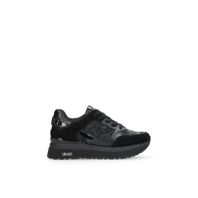 Sneakers à plateforme en cuir - LIU JO