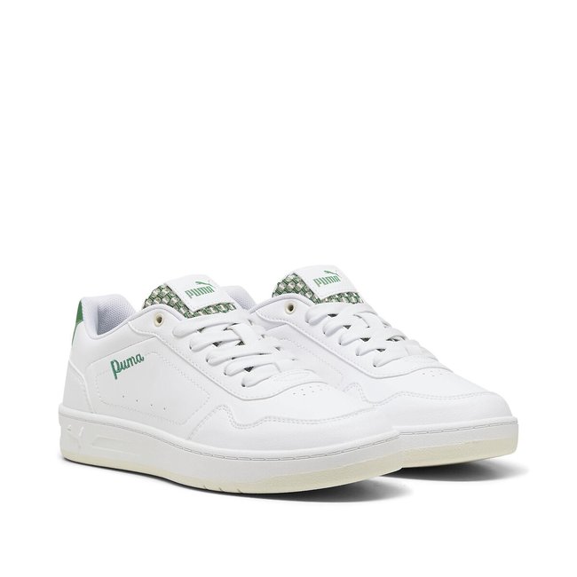 Court Classic Blossom Trainers, white/green, PUMA