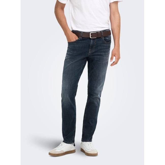 Jean Slim special blue grey denim <span itemprop=