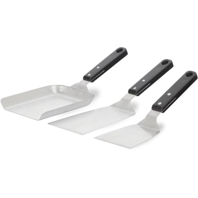 Ustensile plancha Kit 3 spatules inox - LE MARQUIER