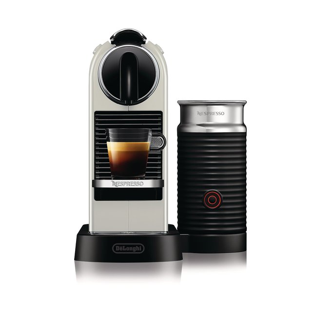 Nespresso by De'longhi Citiz Coffee Pod Machine with Aeroccino - NESPRESSO