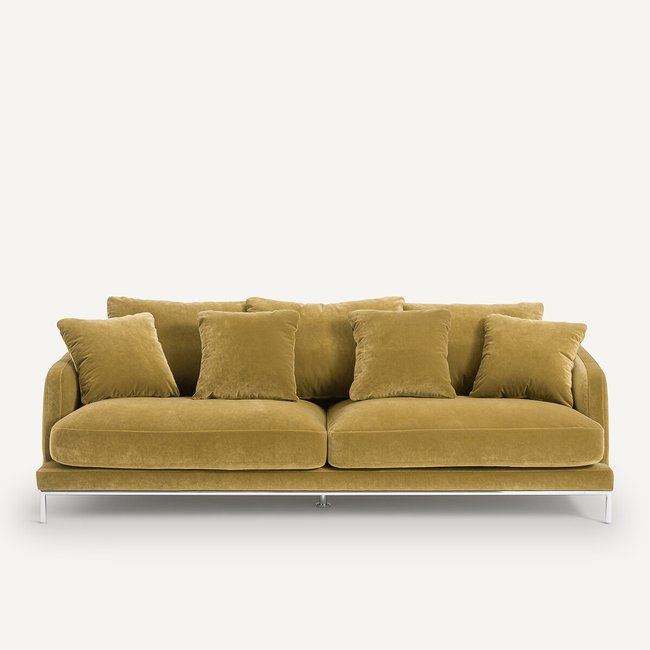 Divano velluto Moderniste, design E. Gallina - AM.PM