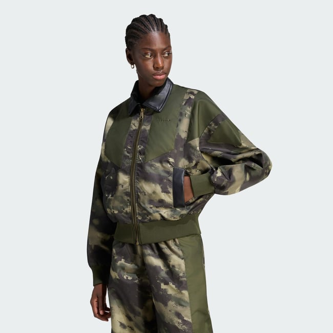 Blouson Aviateur Imprimé Intégral Eqt night cargo / multicolor <span itemprop=