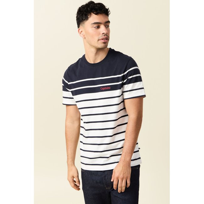 T-shirt manches courtes ecru <span itemprop=