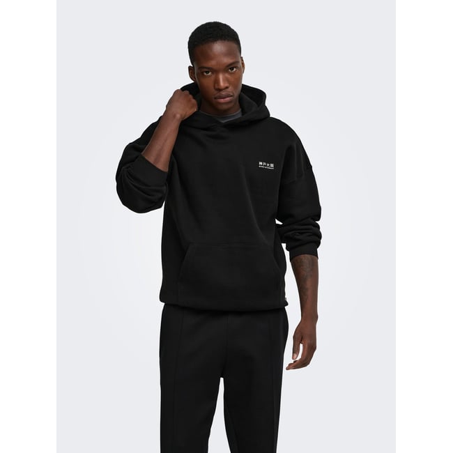 Sweat À Capuche black 1 <span itemprop=