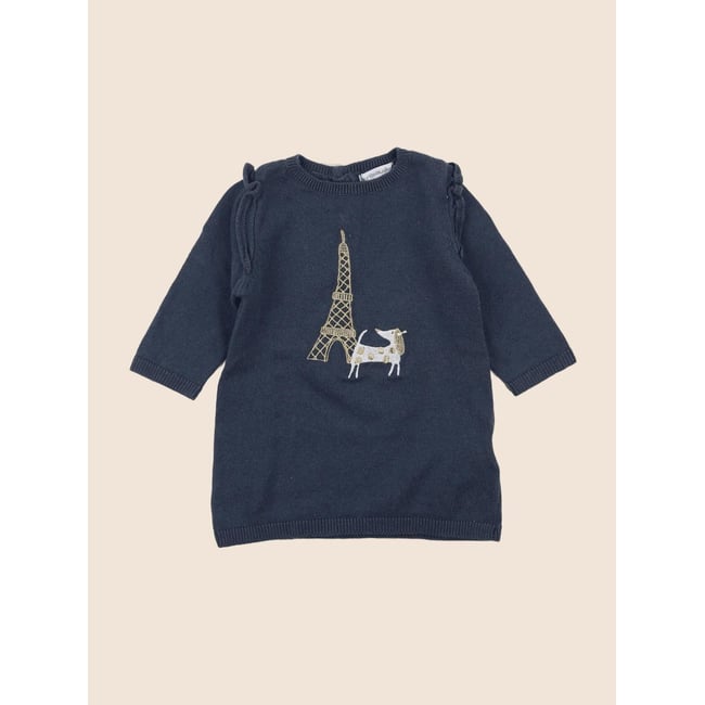 Robe - Très bon état gris <span itemprop=