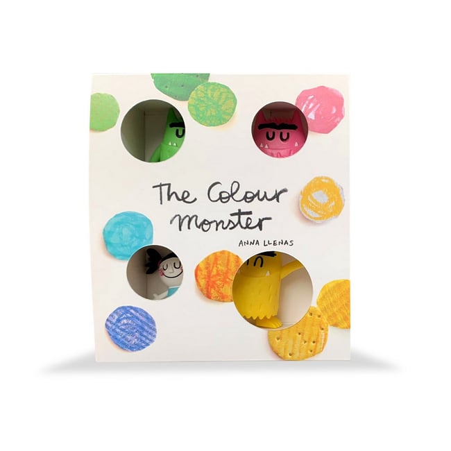 Le pack Monstre des emotions couleurs avec Nuna - COMANSI