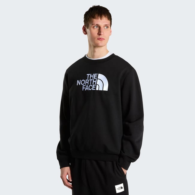 Sweat col rond, DREW PEAK noir <span itemprop=