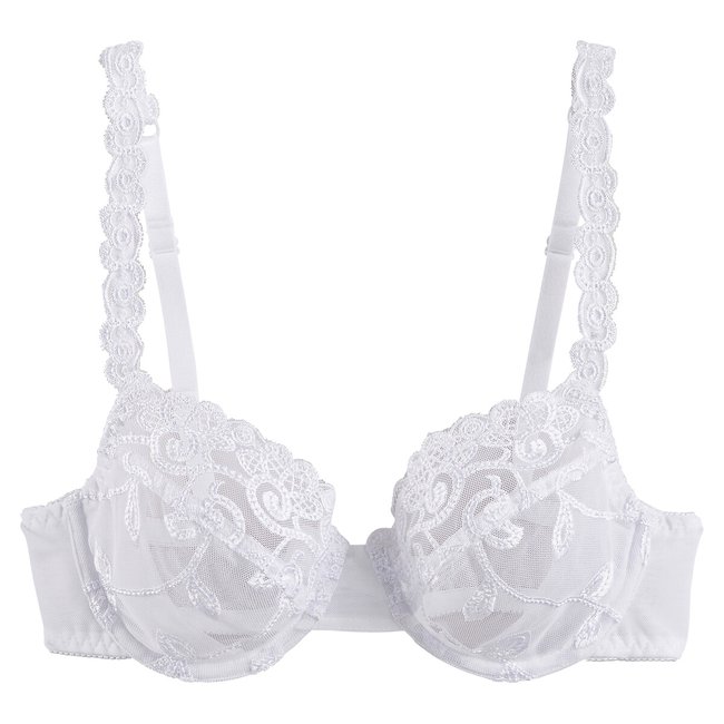 Soutien-gorge emboîtant en tulle brodé Lyssa - ANNE WEYBURN