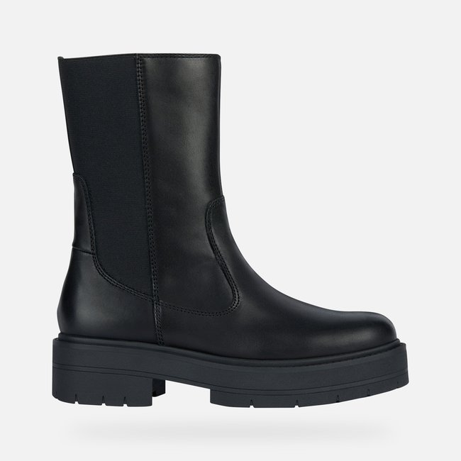 Bottines cuir respirantes Spherica EC7 noir <span itemprop=