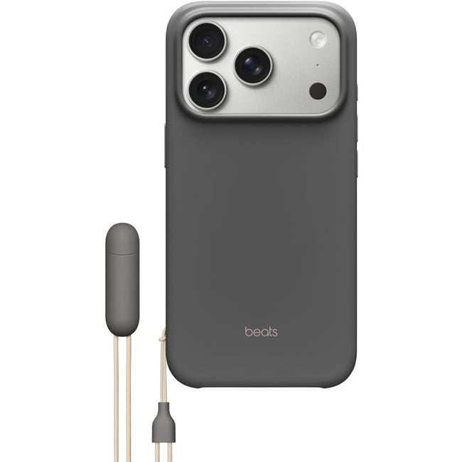 Coque iPhone 17 Pro Magsafe stand Gris granite - BEATS BY DR,DRE