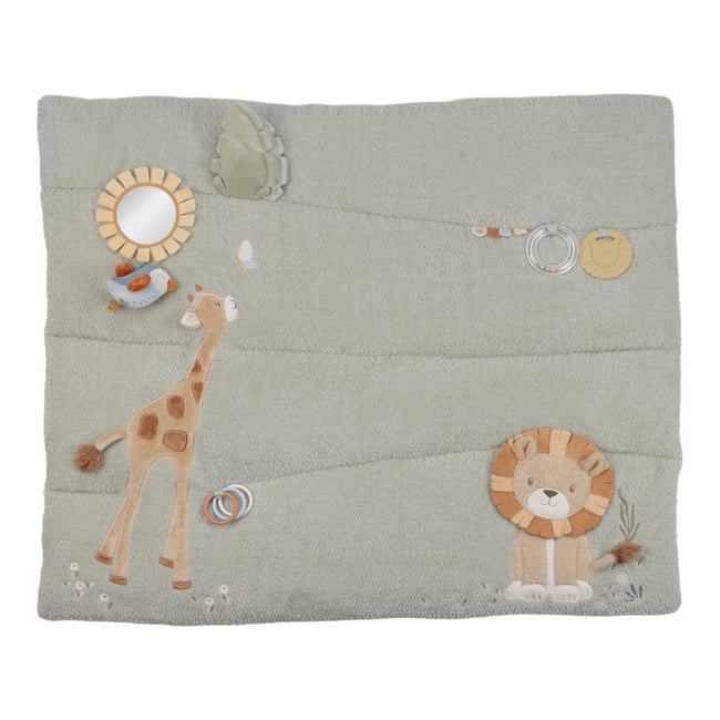 Tapis de parc SAFARI FRIENDS vert <span itemprop=