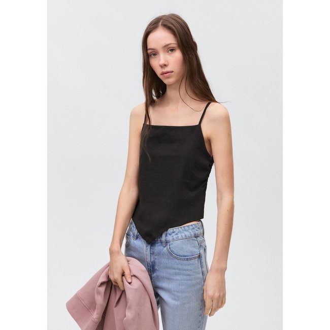Top foulard pointe - MANGO TEEN