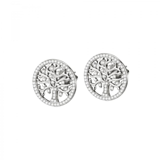Boucles D'oreilles En Argent Alberodella Vita argent <span itemprop=