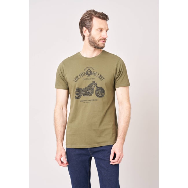 T-shirt homme en 100% coton PARK - DEELUXE