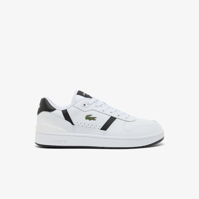 Sneakers T-Clip Set homme en cuir blanc-147 <span itemprop=
