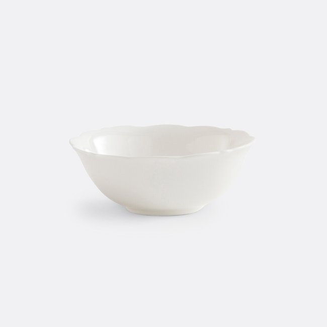 Lot de 4 bols en porcelaine, Hirène Couleur blanc <span itemprop=