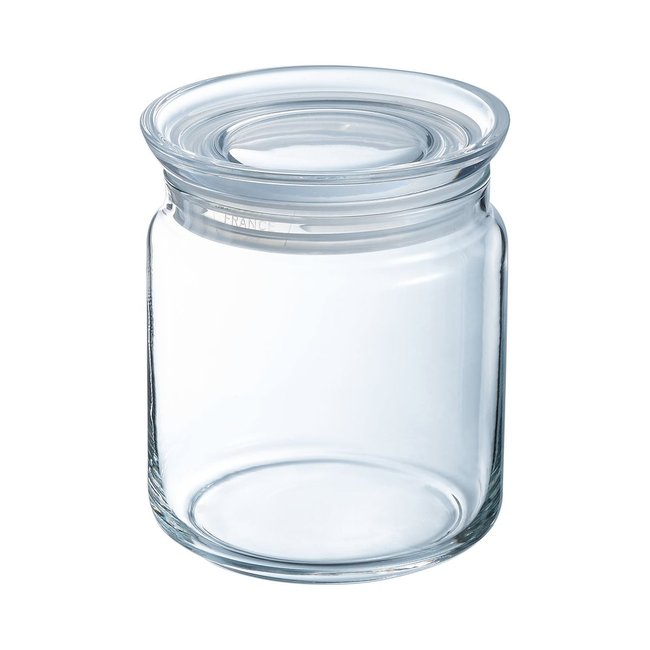 Pot de conservation 70 cl -PURE JAR GLASS Couleur transparent <span itemprop=