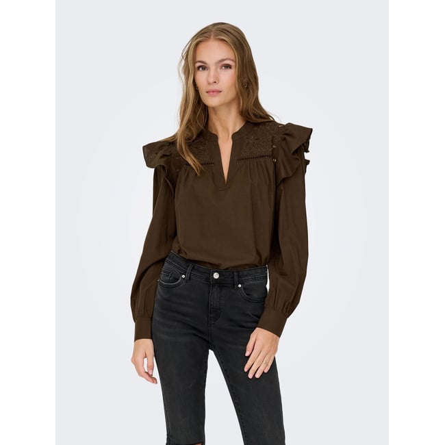 Top chocolate brown <span itemprop=