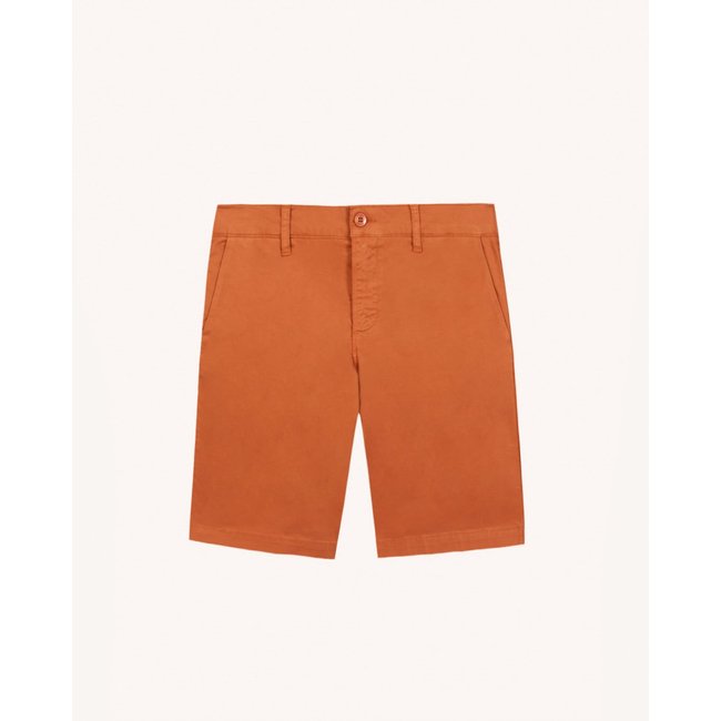Short chino SAULIEU SAULIEU brique clair <span itemprop=