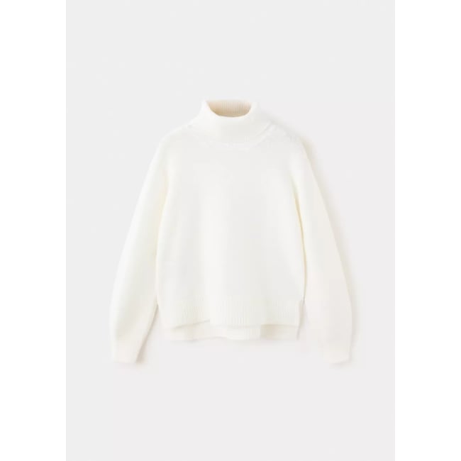 Pull-over maille col montant - MANGO KIDS
