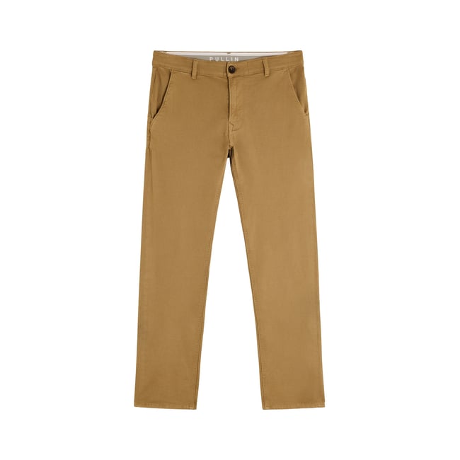 PANTALON CHINO DESERT25 marron <span itemprop=
