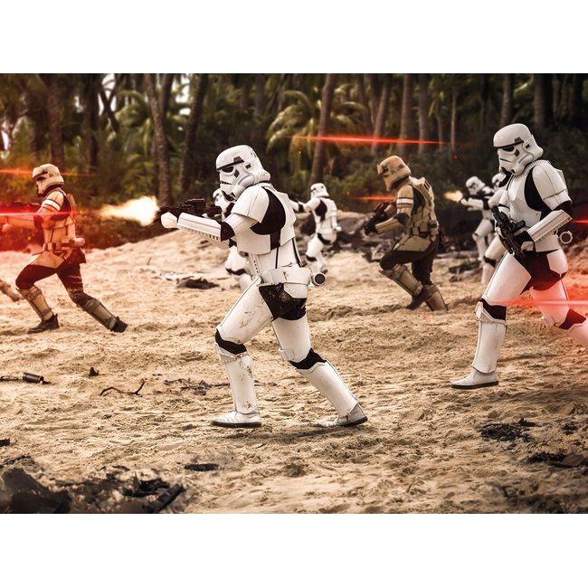 Papier peint Komar - Star Wars Imperial Strike - 200 x 250 cm Couleur beige <span itemprop=