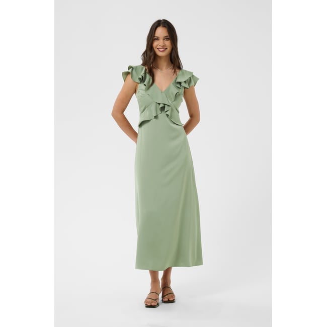 Robe vert sea spray <span itemprop=