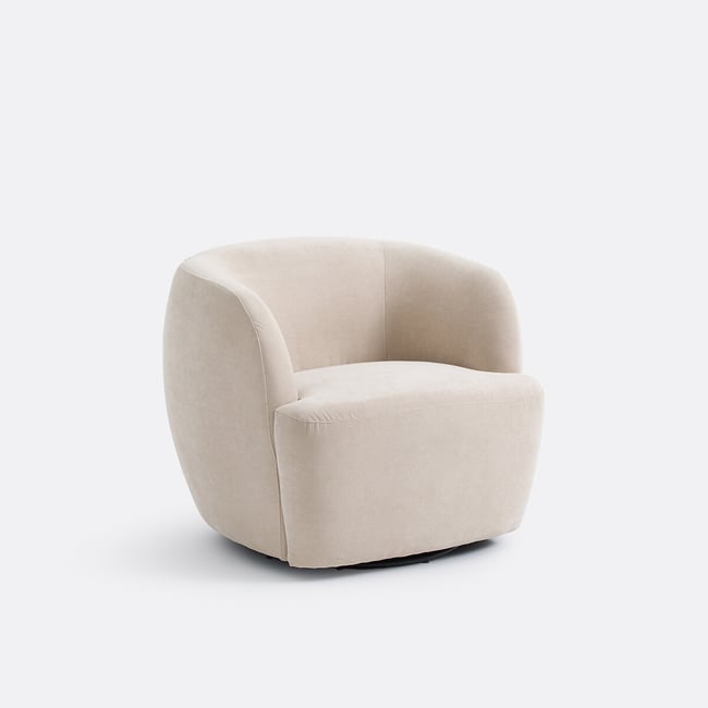 Linete kompakt roterande fåtölj - LA REDOUTE INTERIORS