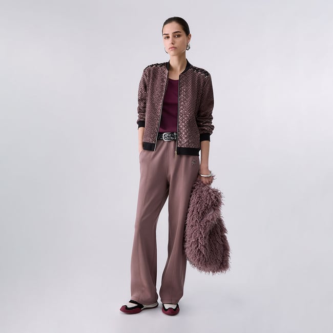 Sweat-shirt avec Lacets marron <span itemprop=