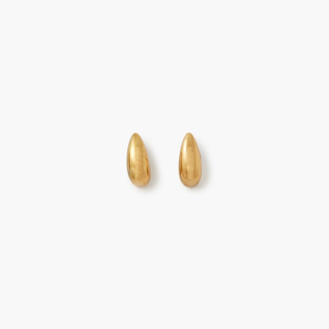 Boucles d'oreilles goutte Acier Inoxydable doré <span itemprop=