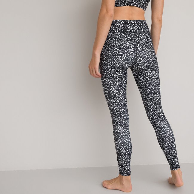 High rise leopard leggings top